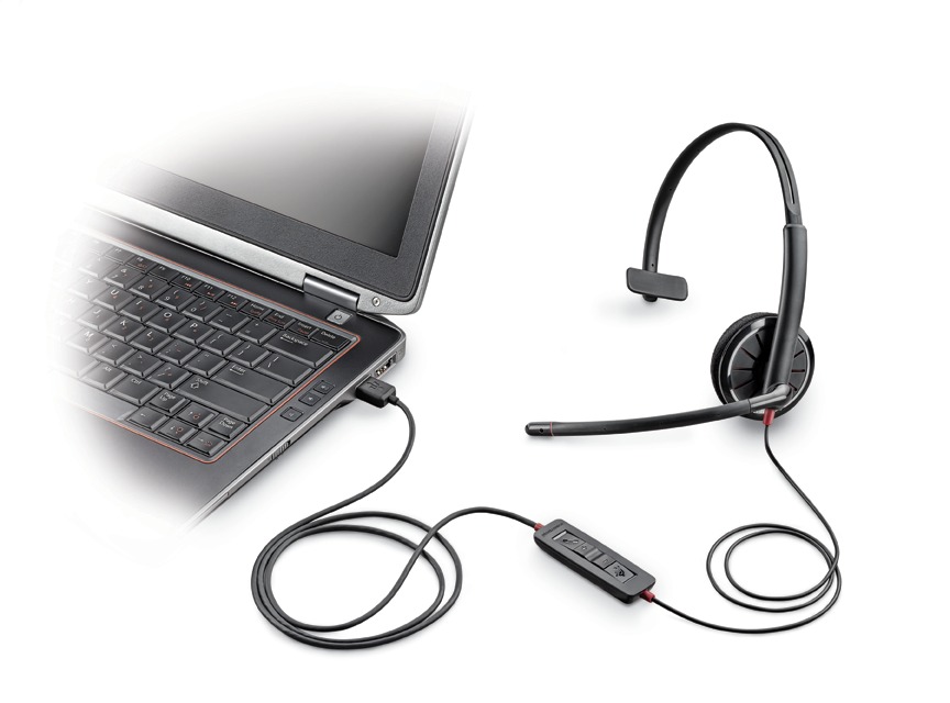 缤特力Blackwire 300 系列之C310 单声道USB耳麦 缤特力Blackwire 300 系列之C310 单声道USB耳麦