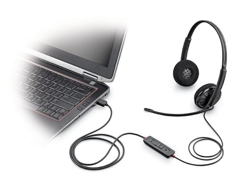 缤特力Blackwire 300 系列之C320 双声道立体声USB耳麦 缤特力Blackwire 300 系列之C320 双声道立体声USB耳麦